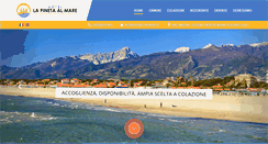 Desktop Screenshot of lapinetaalmare.it